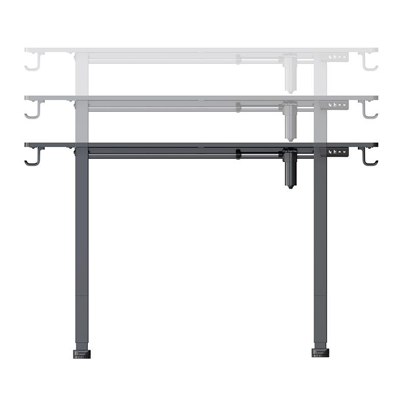 Mesa Gamer Acegeek Mars, Com Regulagem de Altura, 1 Motor, 120cm, Preto, AG-MARS-BK