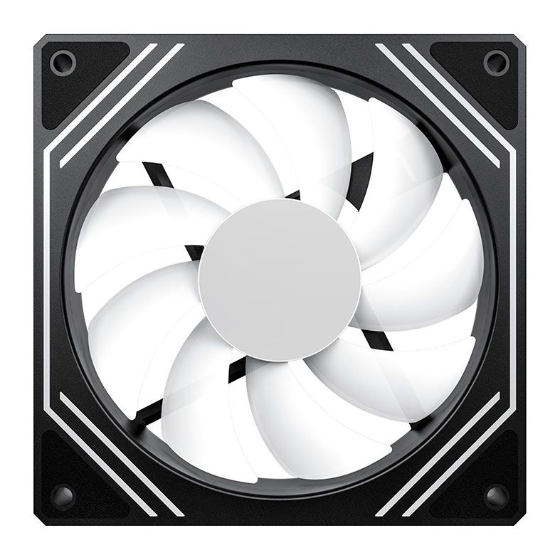 OPENBOX Kit Ventoinhas Acegeek Neon, ARGB, 5x120mm, Preto, AG-NEON5X1-BK