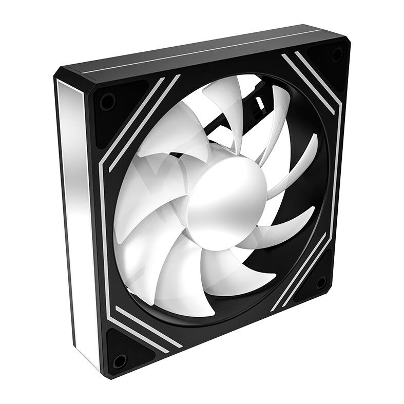 OPENBOX Kit Ventoinhas Acegeek Neon, ARGB, 5x120mm, Preto, AG-NEON5X1-BK