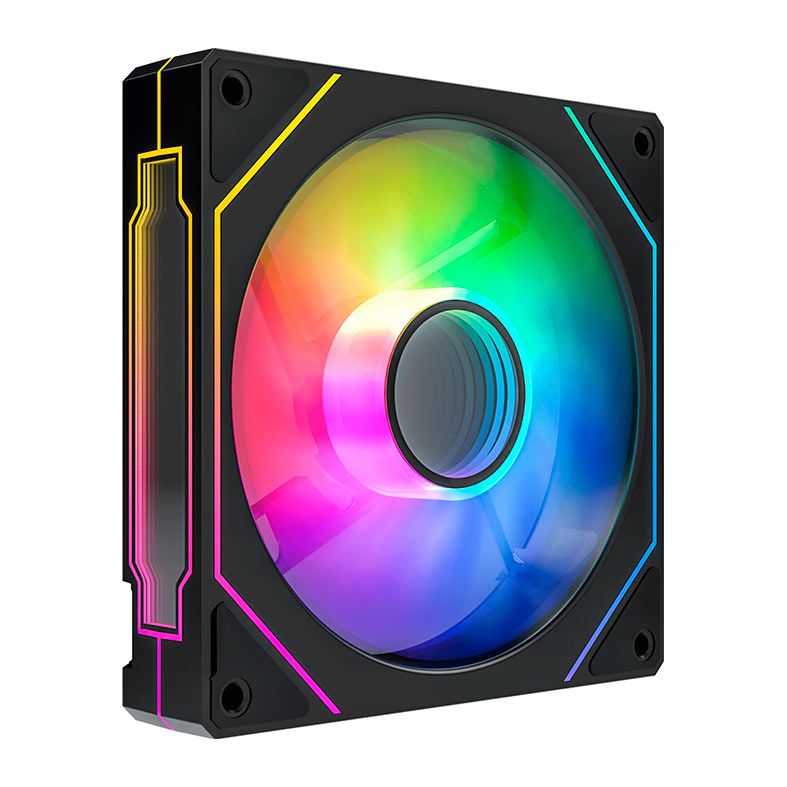 OPENBOX Ventoinha Acegeek Pandora Reversa, ARGB, 120mm, Preto, AG-PANDORA-BK-RV