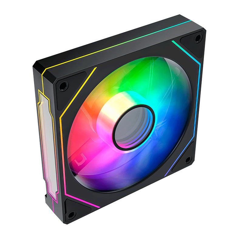 OPENBOX Ventoinha Acegeek Pandora Reversa, ARGB, 120mm, Preto, AG-PANDORA-BK-RV