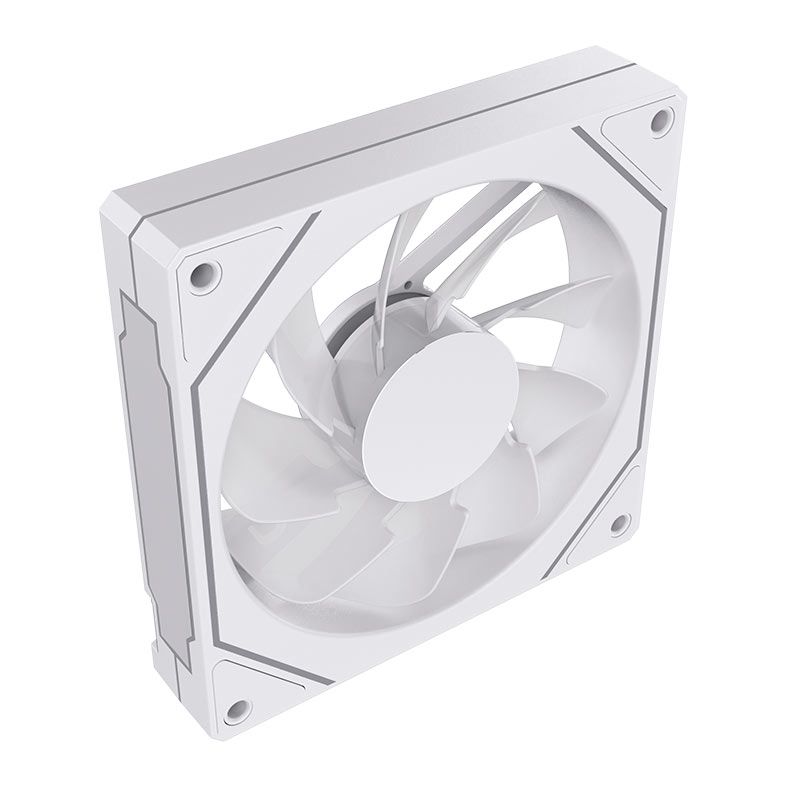 Ventoinha Acegeek Pandora Reversa, ARGB, 120mm, Branco, AG-PANDORA-WH-RV
