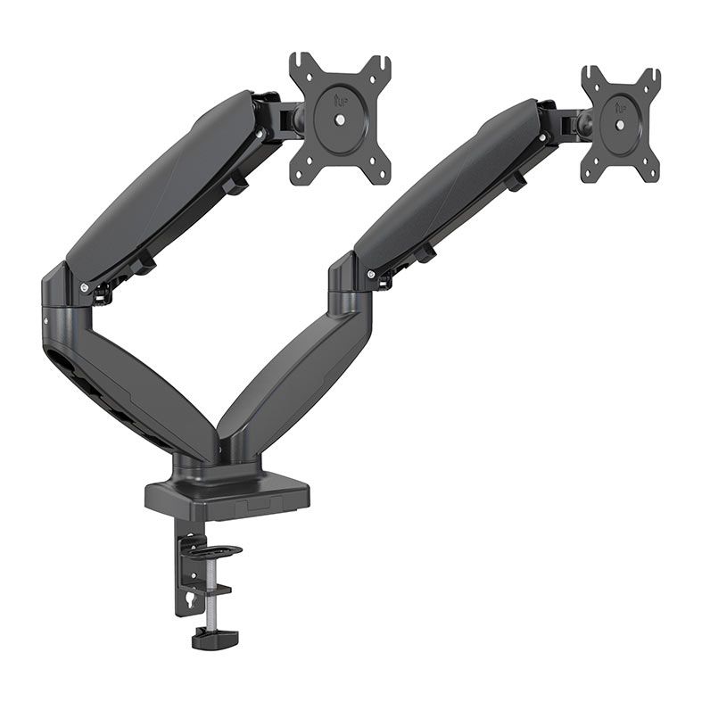 Suporte Duplo Para Monitor Acegeek Panther02, Preto, AG-PANTHER02-BK