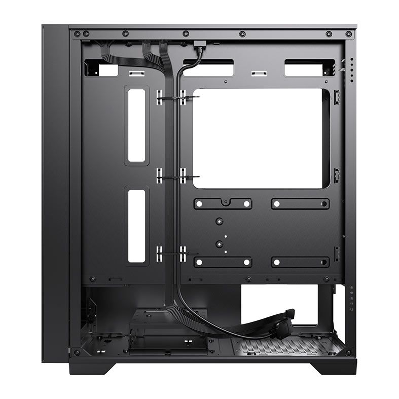 Gabinete Gamer Acegeek Puzzle Mini, Mini-Tower, Lateral de Vidro, Preto, AG-PUZZLE-MINI-BK