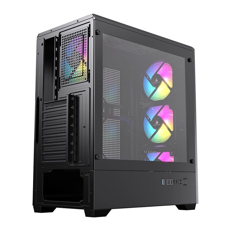 PC Gamer Pichau Irene VI, Intel i5-13400F, Radeon RX 9060 8GB, 16GB DDR4, SSD M.2 480GB