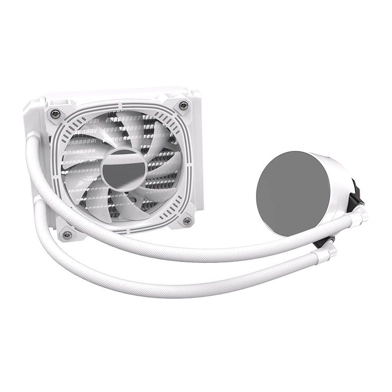 Water Cooler Acegeek Temp C120, ARGB, 120mm, Branco, AG-TEMPC120-WH