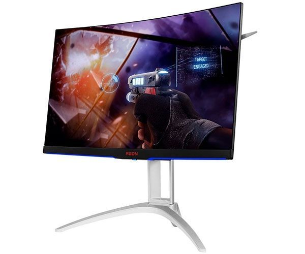 Monitor Gamer AOC Agon 27" Curvo LED 4ms 144Hz FHD FreeSync VGA/HDMI/DP, AG272FCX