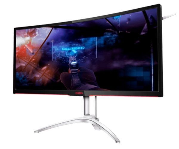 Monitor Gamer AOC Agon 35" Curvo LED 4ms 120Hz UWQHD G-Sync HDMI/DP, AG352UCG