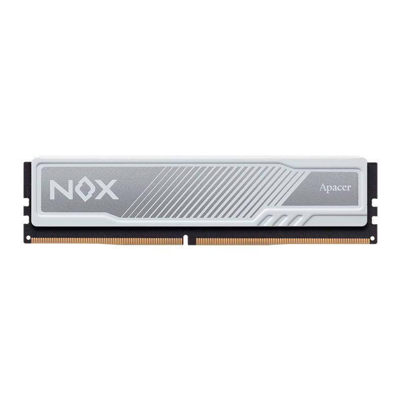 Memoria Apacer Nox, 8GB (1x8GB), DDR4, 3200MHz, C16, Branca, AH4U08G32C28YMWAA-1