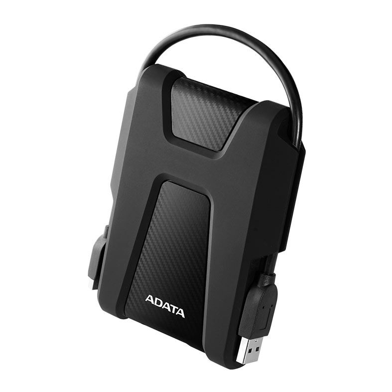HD Externo ADATA HD680 Durable, 1TB, USB 3.2, Preto, AHD680-1TU31-CBK