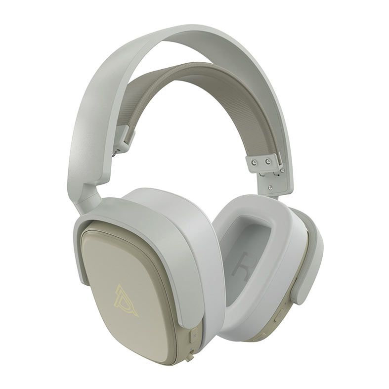 Headset Gamer Ajazz AHM09 Max, Drivers 50mm, Tri-Mode, Cinza, AHM09-MAX-GY