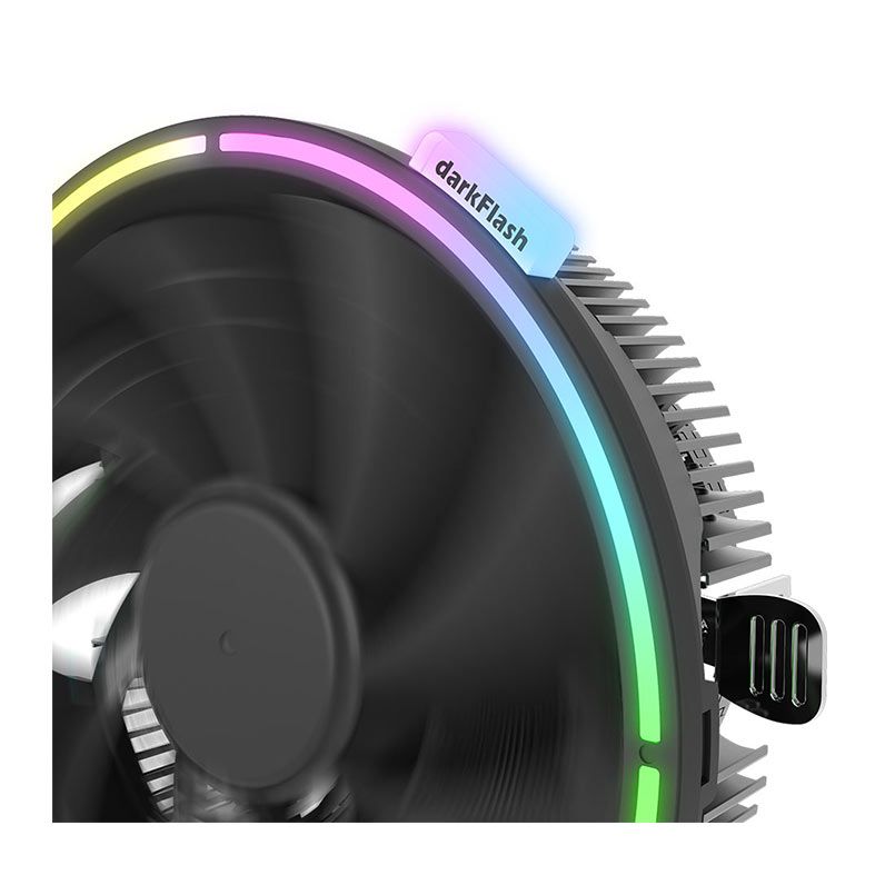 Cooler Para Processador Aigo DarkFlash Darkvoid RGB 125mm