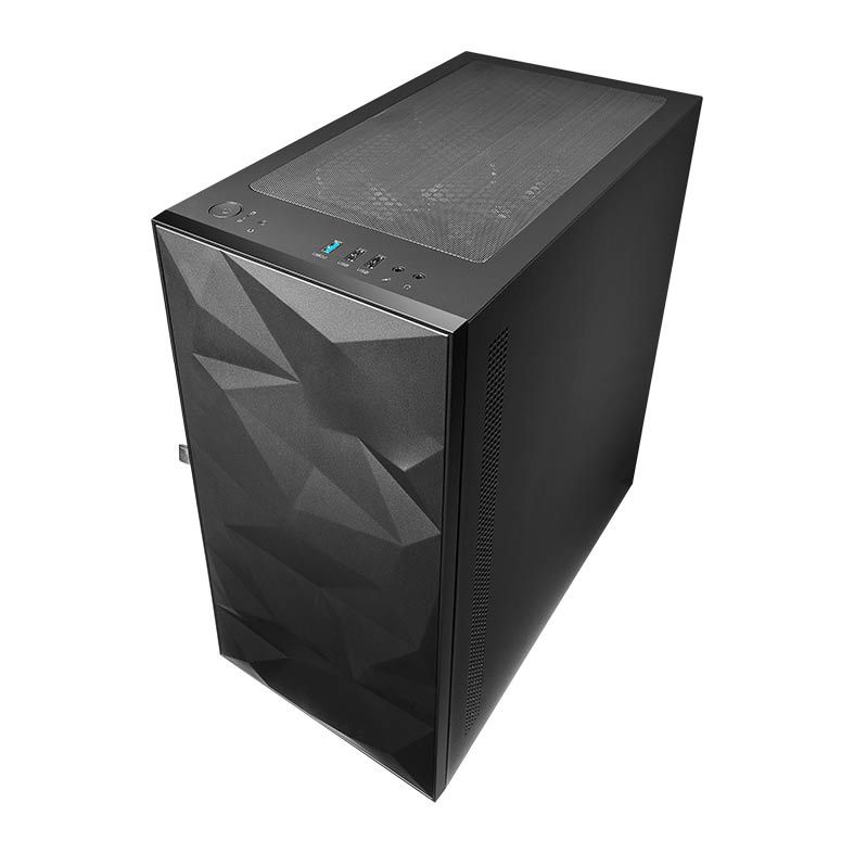 Gabinete Gamer Aigo DarkFlash DLM 21, Mid-Tower, Lateral de Vidro, Preto, Aigo-DarkFlash-DLM21-Preto