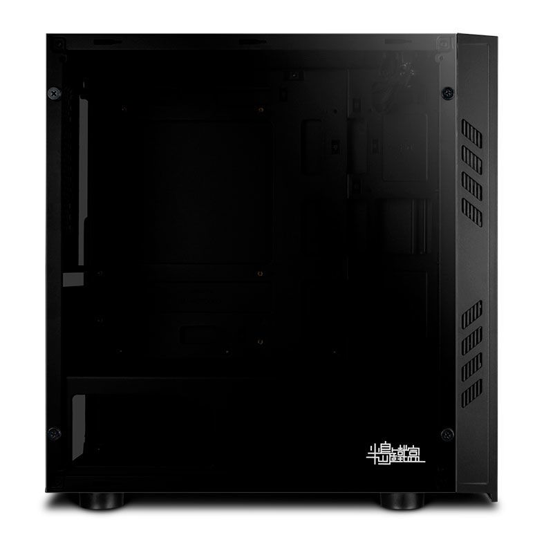 Gabinete Gamer Aigo Mini Preto Lateral Acrilico