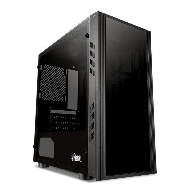 Gabinete Gamer Aigo Mini Preto Lateral Acrilico