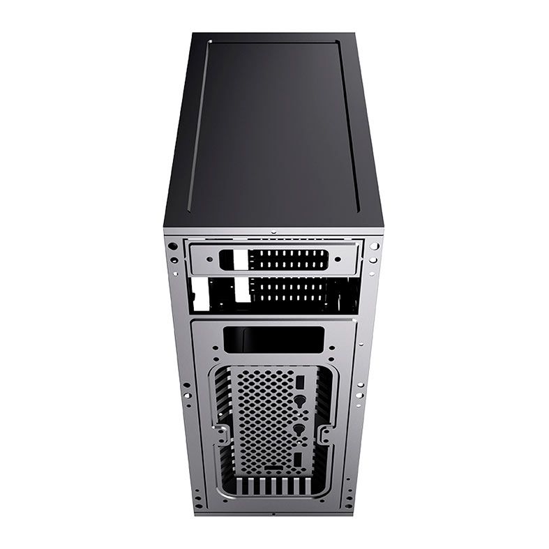 Gabinete Gamer Aigo Rainbow , Mid-Tower, Lateral de Acrilico, Preto, Aigo-Rainbow-Preto