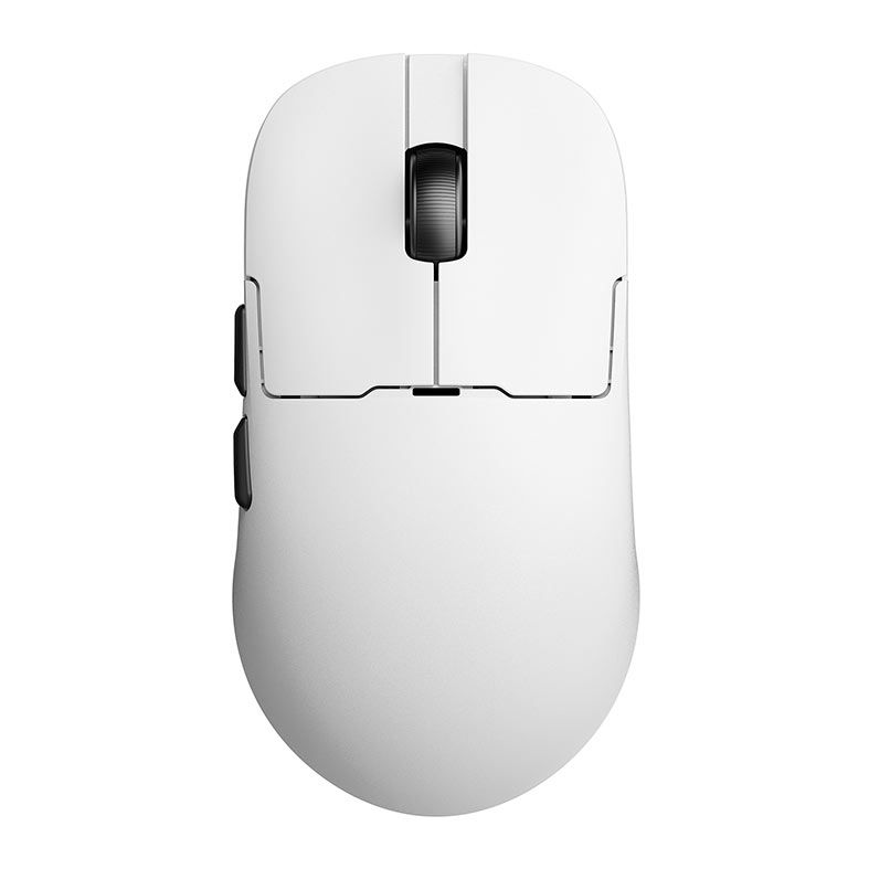 Mouse Gamer Ajazz AJ159 NL, 12000DPI, 6 Botoes, Tri-Mode, Branco, AJ159-NL-WH