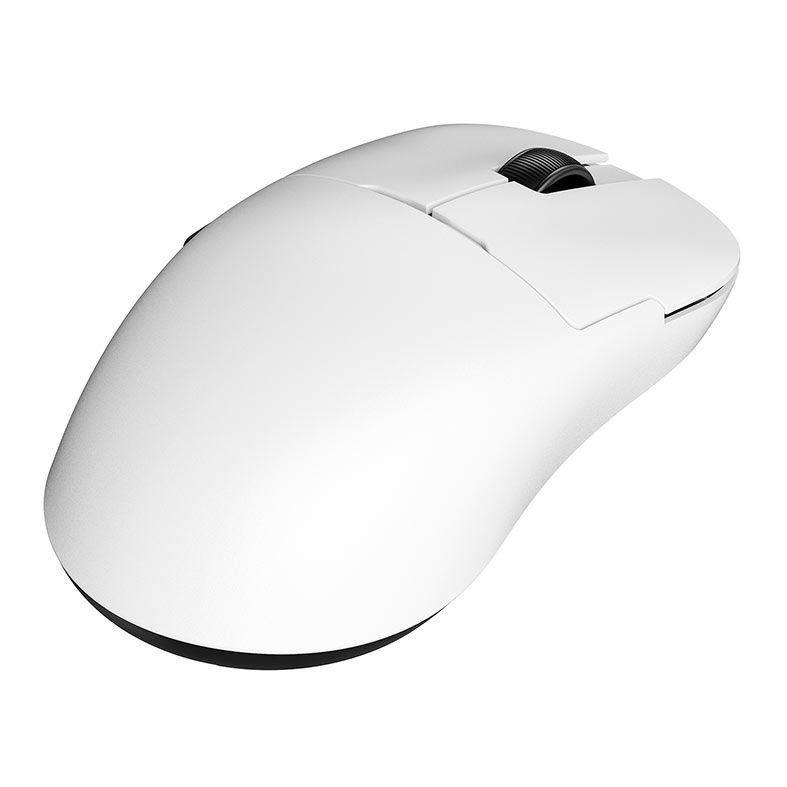 Mouse Gamer Ajazz AJ159 NL, 12000DPI, 6 Botoes, Tri-Mode, Branco, AJ159-NL-WH