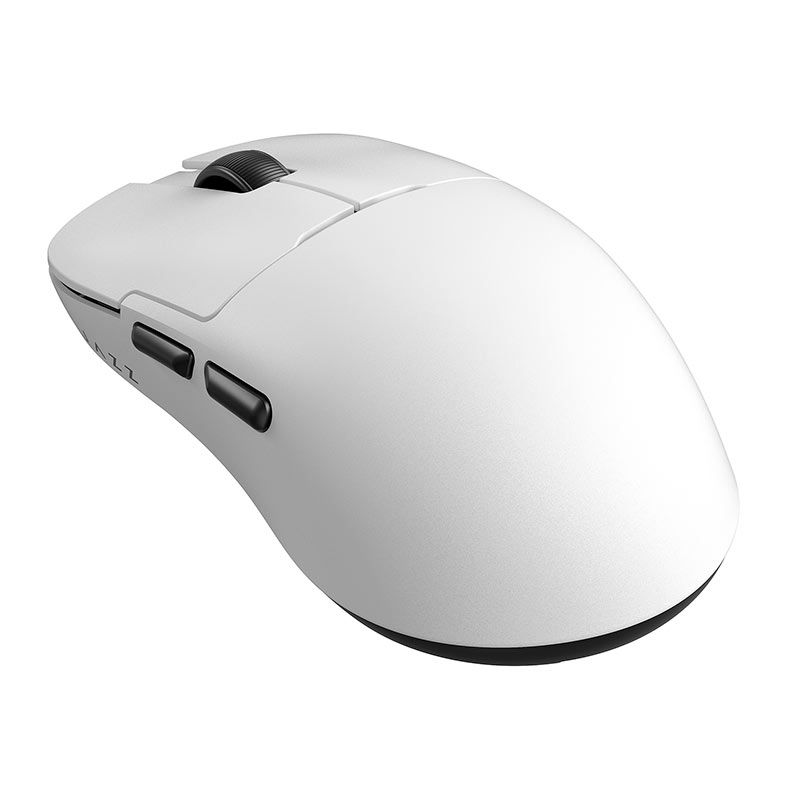 Mouse Gamer Ajazz AJ159 NL, 12000DPI, 6 Botoes, Tri-Mode, Branco, AJ159-NL-WH