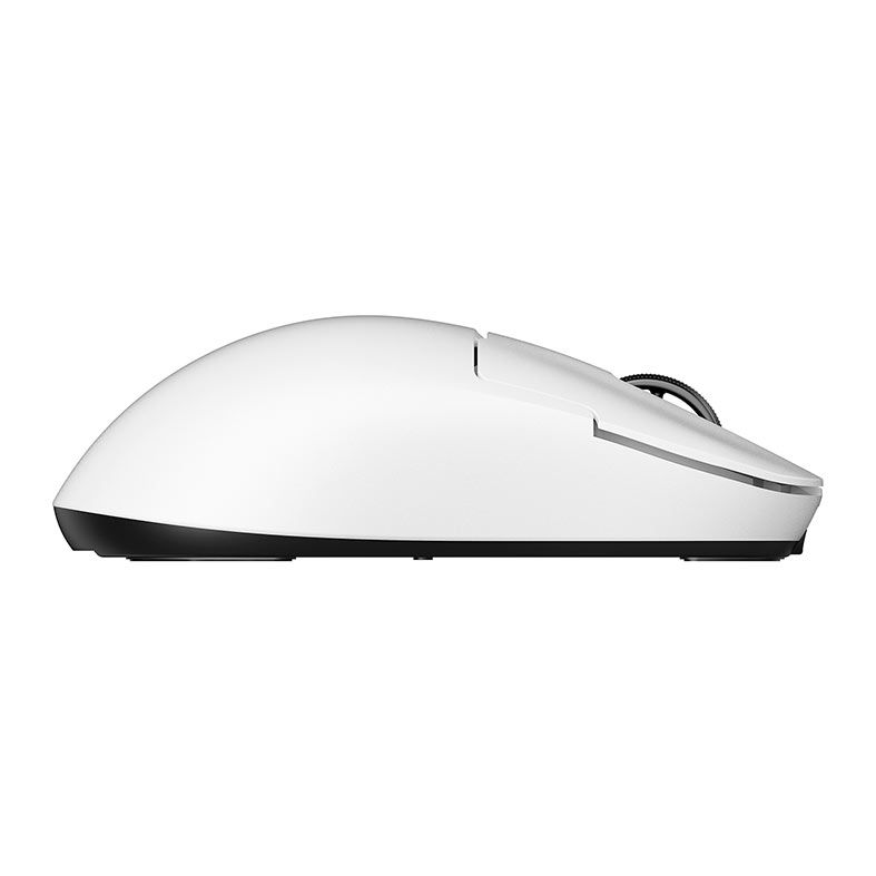 Mouse Gamer Ajazz AJ159 NL, 12000DPI, 6 Botoes, Tri-Mode, Branco, AJ159-NL-WH
