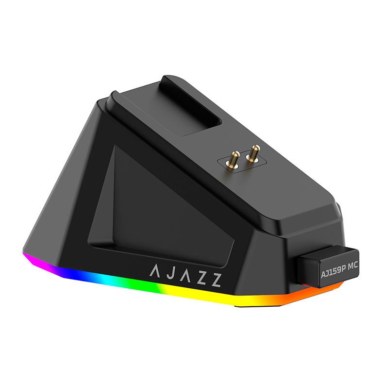 OPENBOX Mouse Ajazz AJ159P, 12000DPI, 6 Botoes, Wireless, Preto, AJ159P-MC-BK