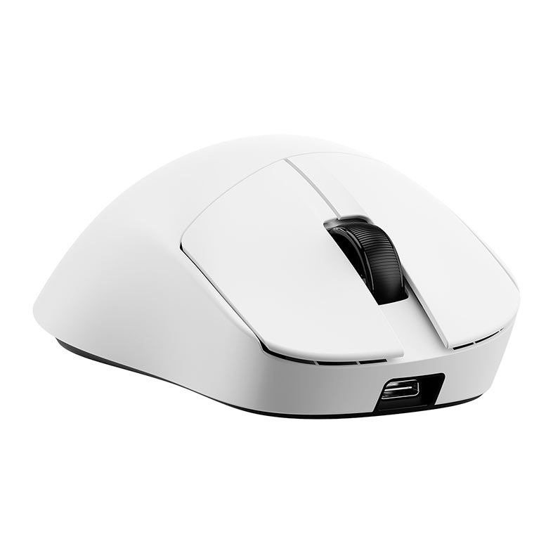 Mouse Gamer Ajazz AJ179 V2, 12000DPI, 5 Botoes, Tri-Mode, Branco, AJ179V2-WH