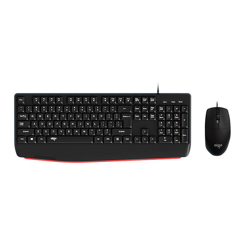 Kit Teclado e Mouse Aigo AK310 PRO, Teclado Membrana, USB, Preto, AK310-PRO-BK