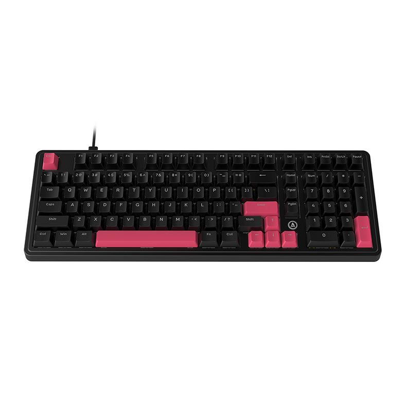 Teclado Mecanico Ajazz AK980, Rainbow, Switch Vermelho, Tri-Mode, Black Red, AK980-BR
