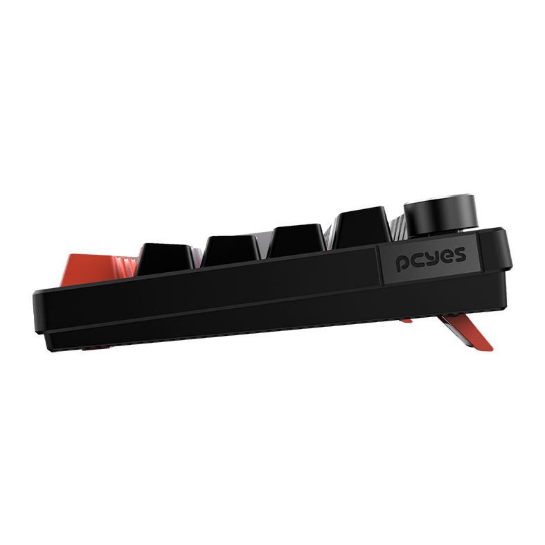 Teclado Mecanico PCYES Arkeum, 75%, Rainbow, ABNT2, Switch Blue, Preto, AKBV75BBR