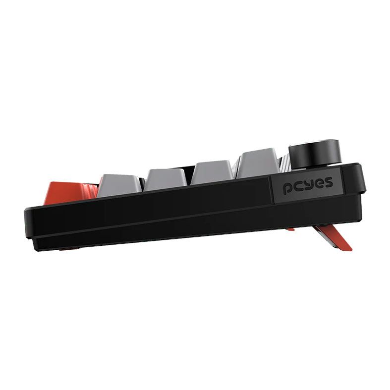 Teclado Mecanico PCYES Arkeum, 75%, Rainbow, ABNT2, Switch Red, Preto, AKBV75RBR