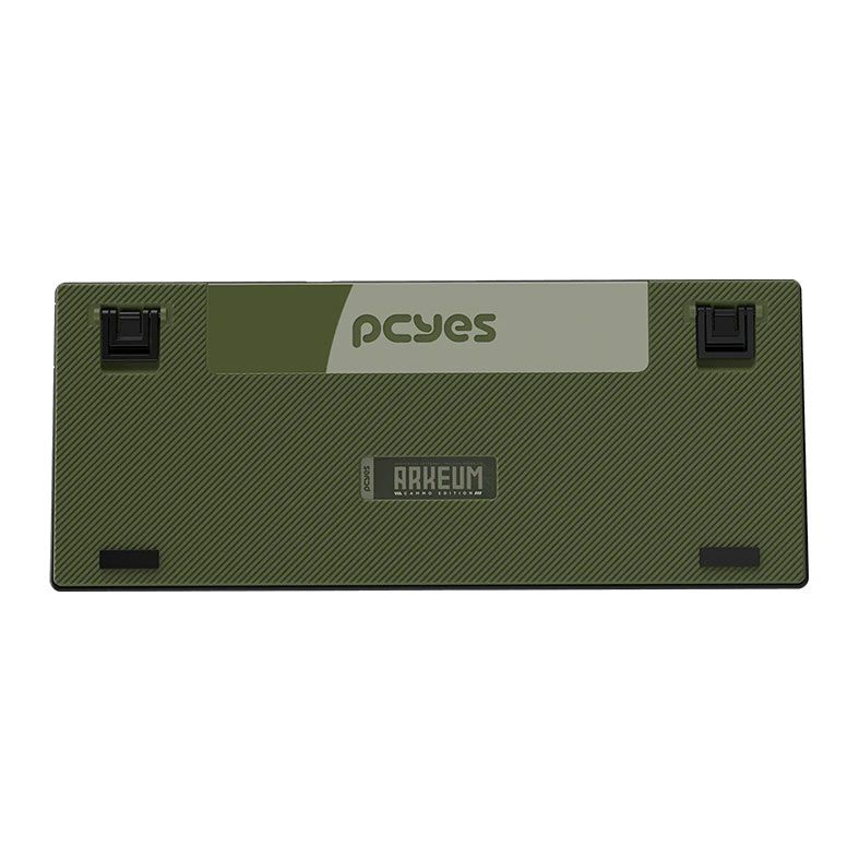 Teclado Mecanico PCYES Arkeum, 75%, Led, ABNT2, Switch Blue, Cammo Edition, AKCM75BBR