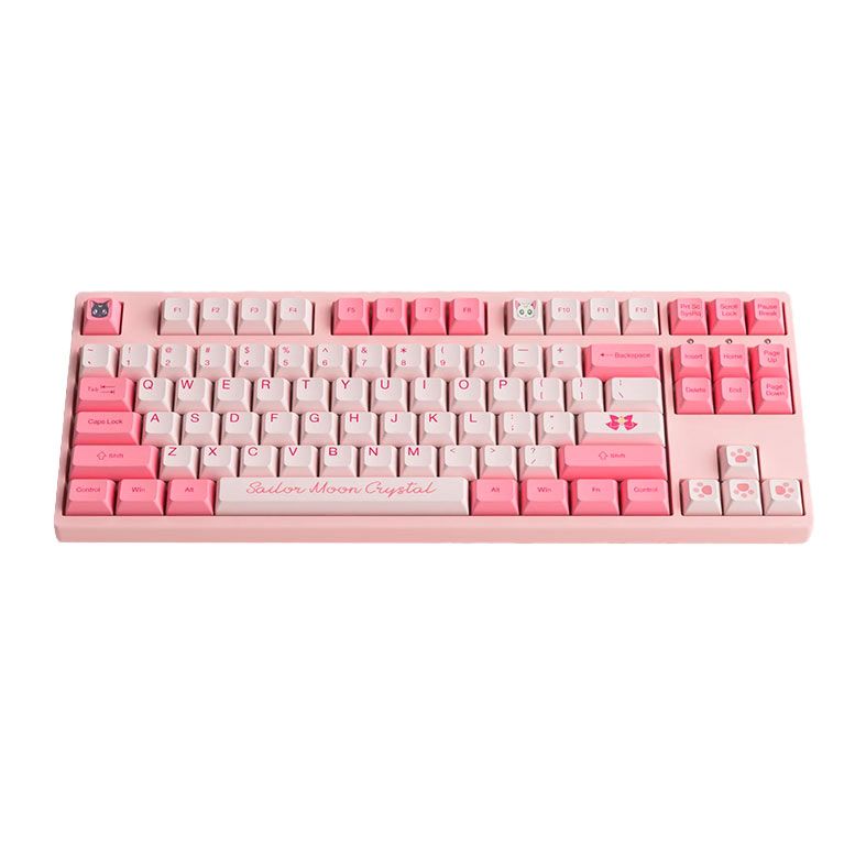 Teclado Mecanico Gamer Akko 3087V2 Sailor Moon Crystal, Switch Gateron Orange, AKKO-3087V2-ORANGE