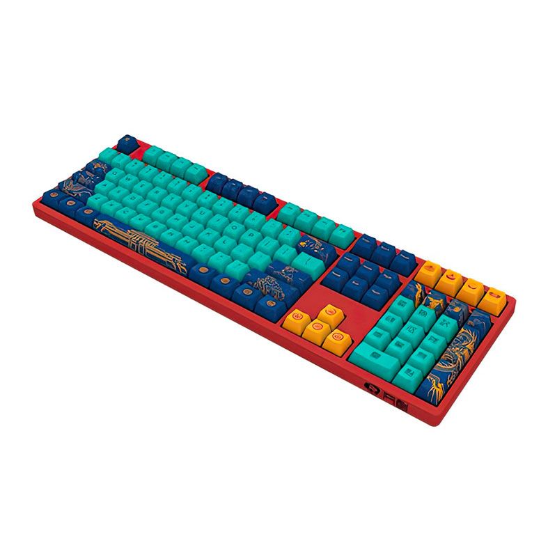 Teclado Mecanico Gamer Akko 3108 V2 World Tour Beijing, Switch Akko Sakura, AKKO-3108V2-BJNG