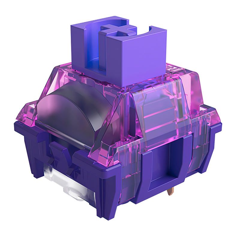 Switch Para Teclado Akko TTC Demon, 10 Pecas, Roxo, AKKO-X-TTCRX