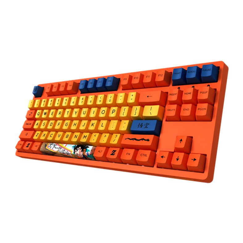 Teclado Mecanico Gamer Akko Dragon Ball Z, ANSI, Switch Akko Pink, AKKO-3087-V2