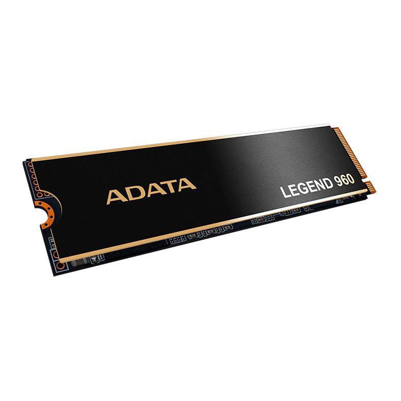 SSD Adata Legend 960, 1TB, M.2 2280, PCIe NVMe, Leitura 7400 MB/s, Gravacao 6000 MB/s, ALEG-960-1TCS