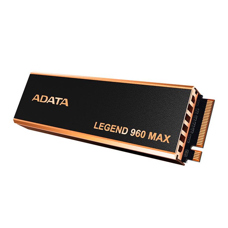 SSD Adata Legend 960 Max, 4TB, M.2 2280, PCIe NVMe, Leitura 7400 MB/s, Gravacao 6800 MB/s, ALEG-960M-4TCS