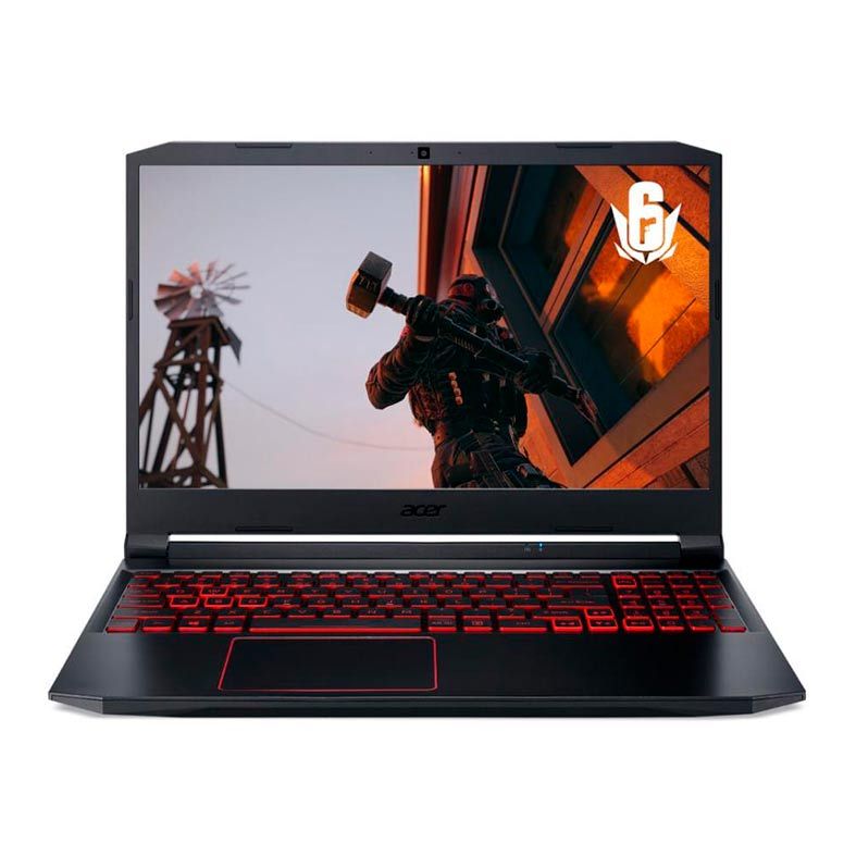 Notebook Gamer Acer Nitro 5 AMD Ryzen 7 4800H 15.6'' FHD 144Hz 8GB DDR4 SSD 512GB M.2 GTX 1650Ti 4GB, AN515-44-R8HN