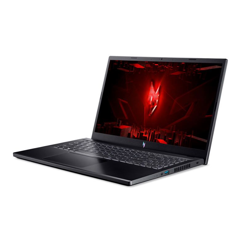 Notebook Gamer Acer Nitro V, 15.6 Pol, 144Hz, Intel Core i5-13420H, FHD, 8GB DDR5, SSD 512GB M.2, RTX 3050 6GB, Linux Gutta, Preto, ANV15-51-57WS
