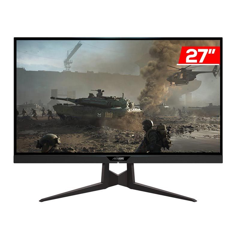 Monitor Gamer Gigabyte Aorus FI27Q-P 27" 1ms 165Hz QHD G-Sync Altura Ajustavel HDMI/DP, AORUS FI27Q-P