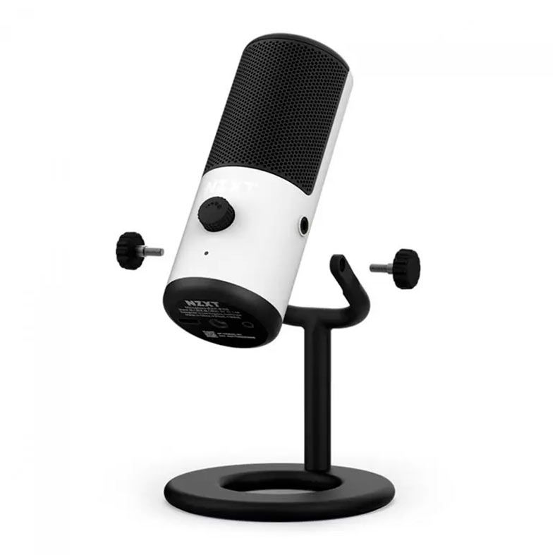 Microfone NZXT Capsule, USB, Branco, AP-WUMIC-W1