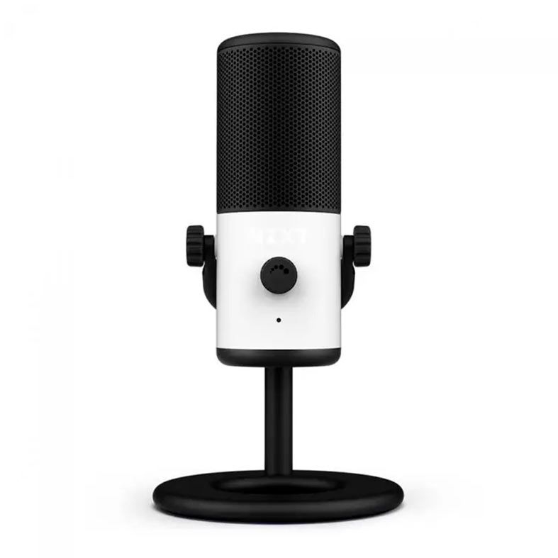Microfone NZXT Capsule, USB, Branco, AP-WUMIC-W1