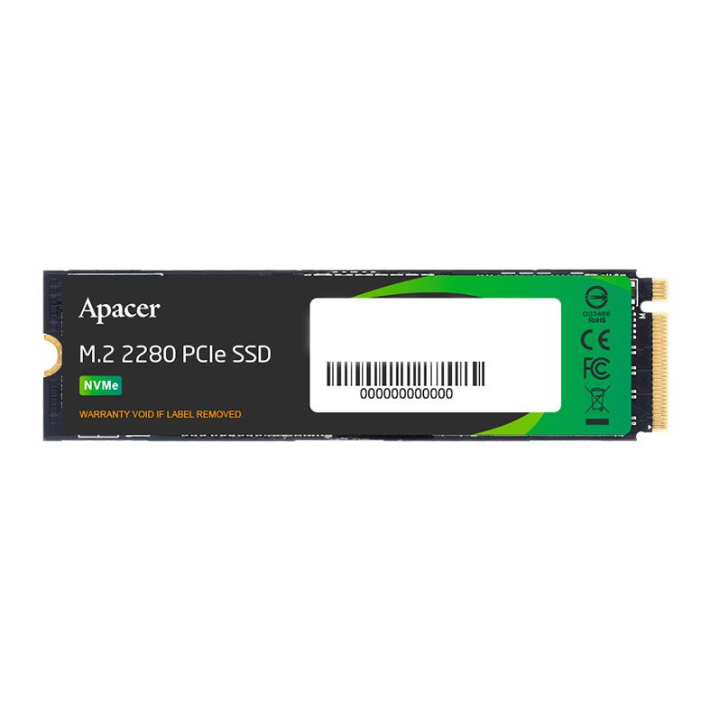 SSD Apacer AS2280Q4X, 1TB, M.2 2280, PCIe NVMe, Leitura 5000MB/s, Gravacao 4400MB/s, AP1TBAS2280Q4X-1