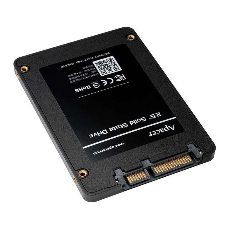 SSD Apacer AS340X, 960GB, 2.5, Sata III 6GB/s, Leitura 550MB/s, Gravacao 510MB/s, AP960GAS340XC-1