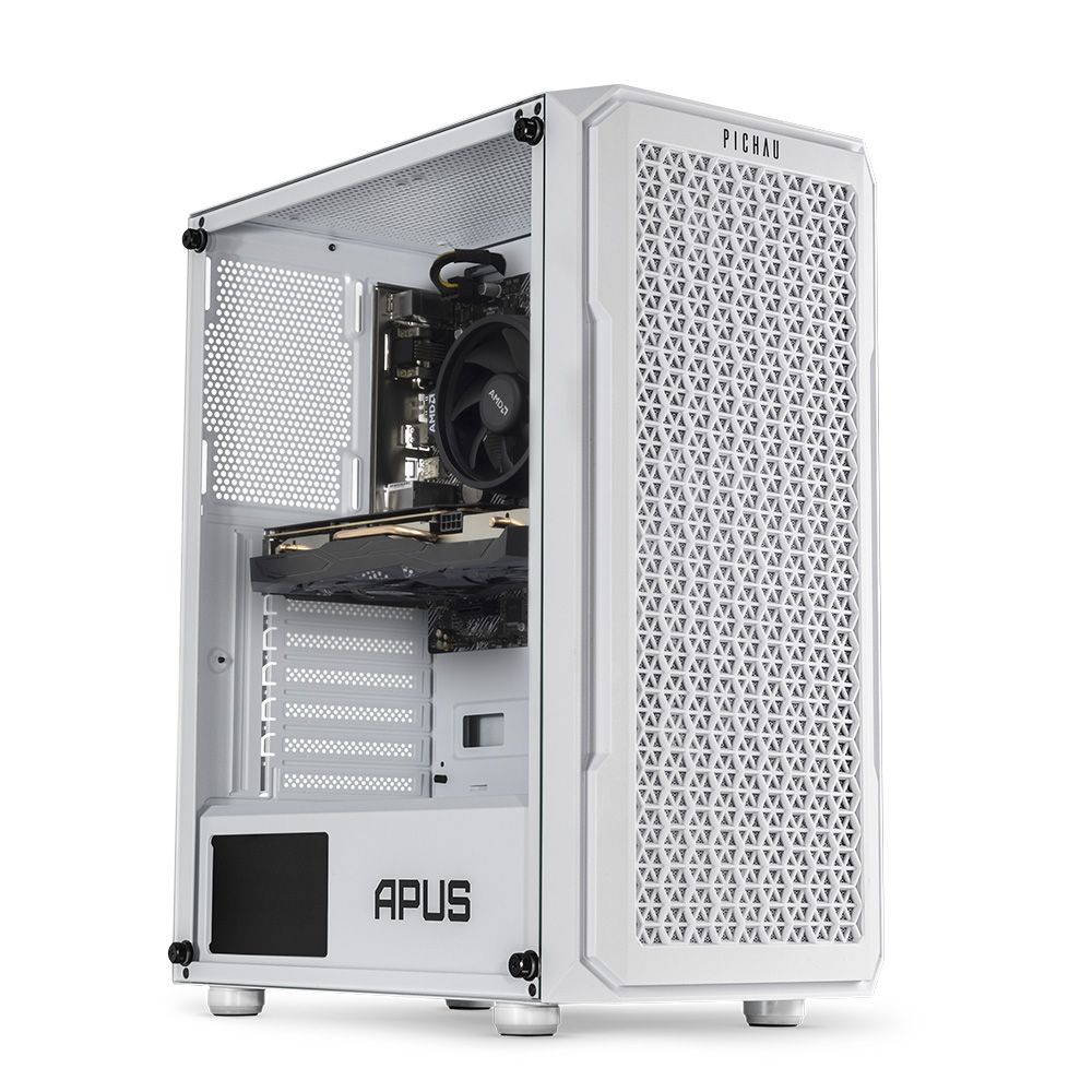 PC Gamer Pichau ASUS, AMD Ryzen 5 5600, GeForce RTX 4060 Ti 8GB, 16GB DDR4, SSD M.2 480GB
