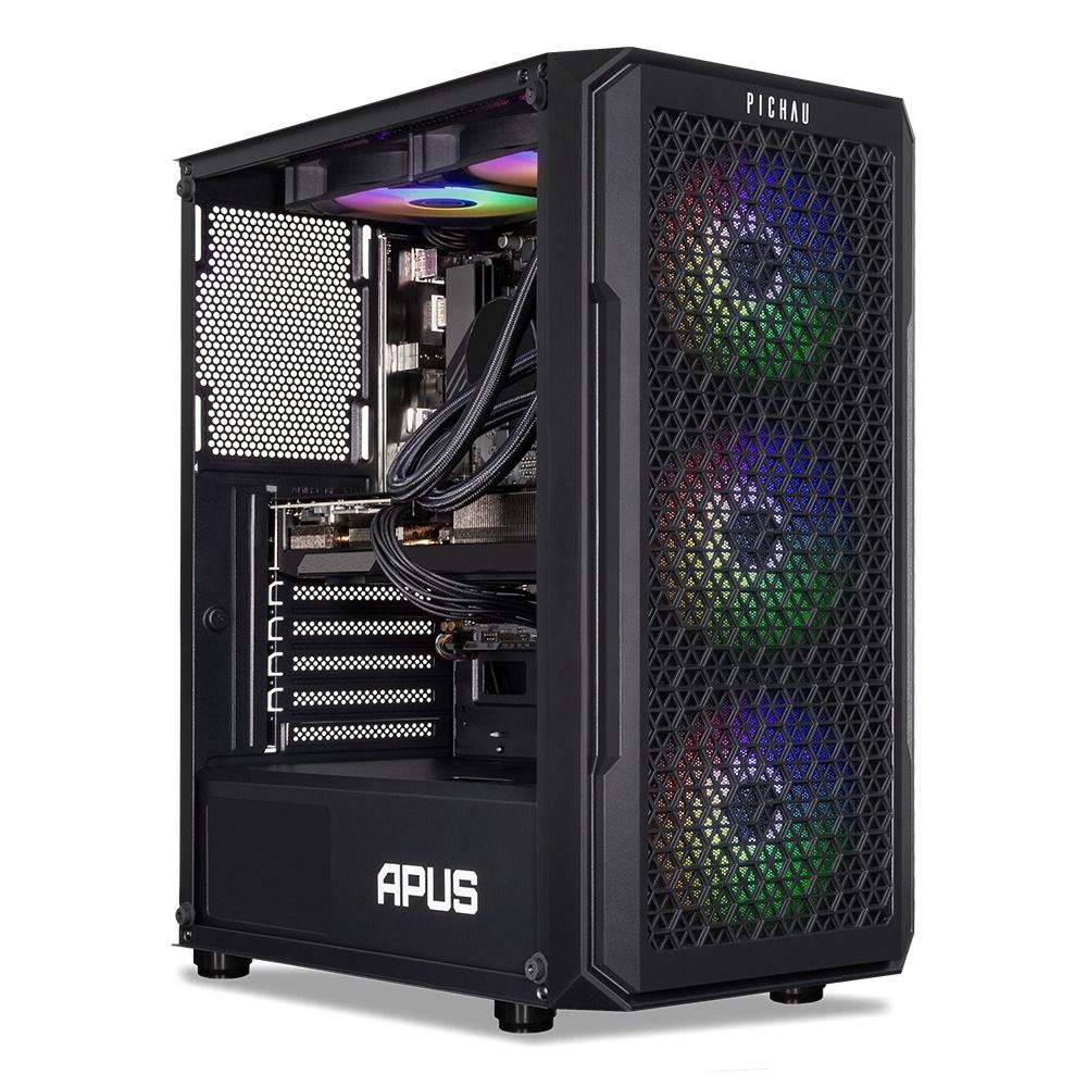 PC Gamer Pichau, AMD Ryzen 7 5700X, GeForce RTX 5050 8GB, 16GB DDR4, SSD 480GB