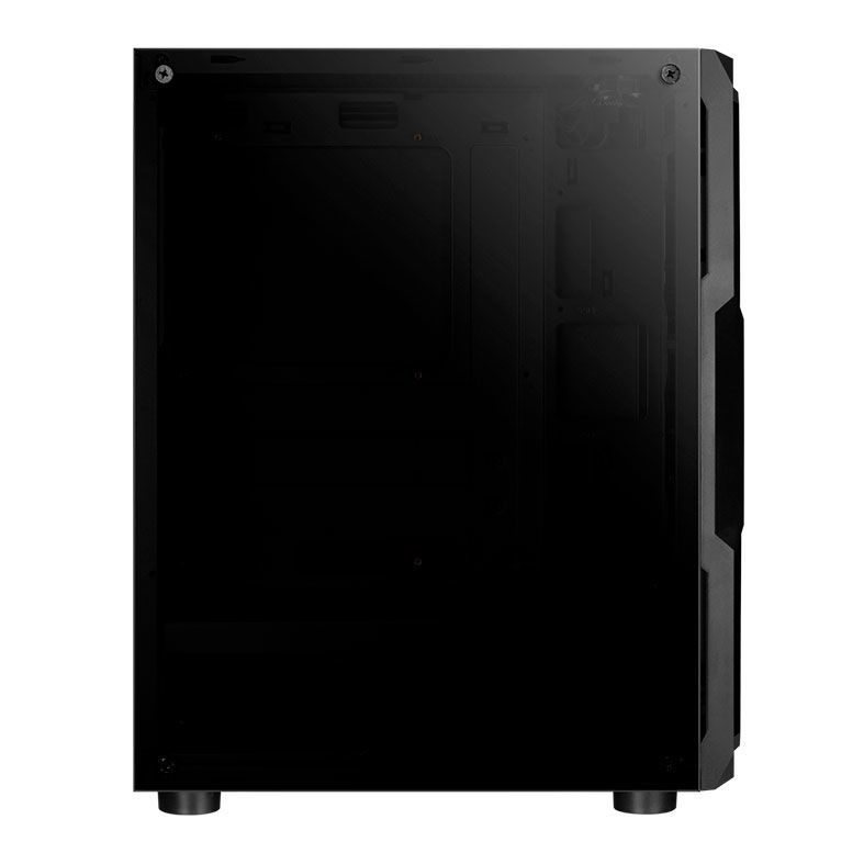 Gabinete Gamer Aigo Aquarius Preto Lateral Acrilico
