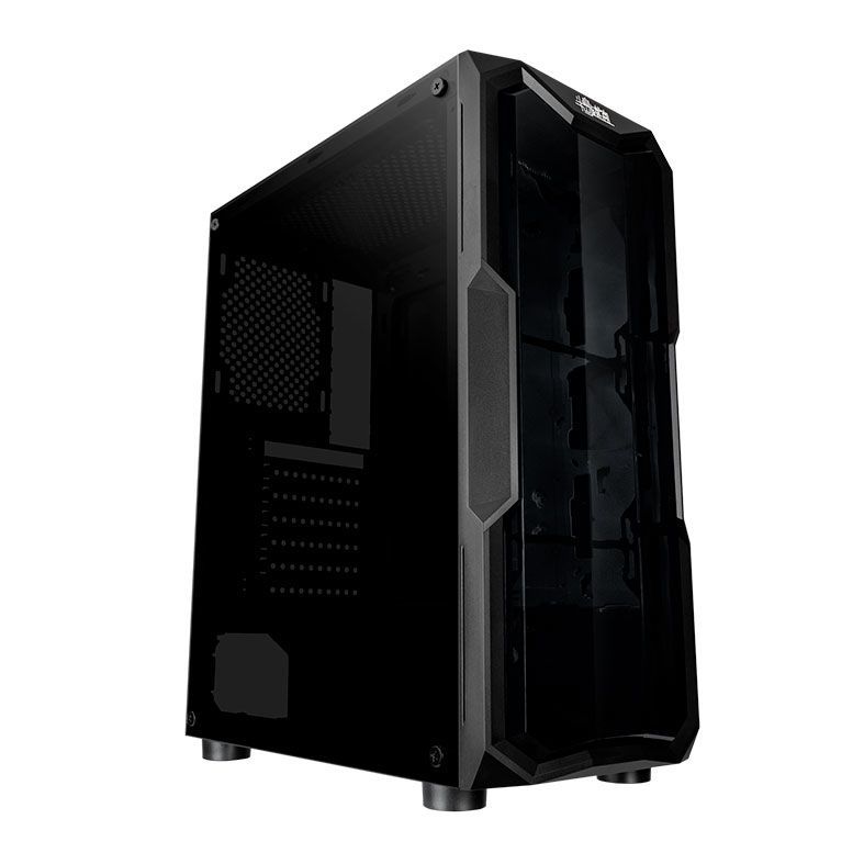 Gabinete Gamer Aigo Aquarius Preto Lateral Acrilico