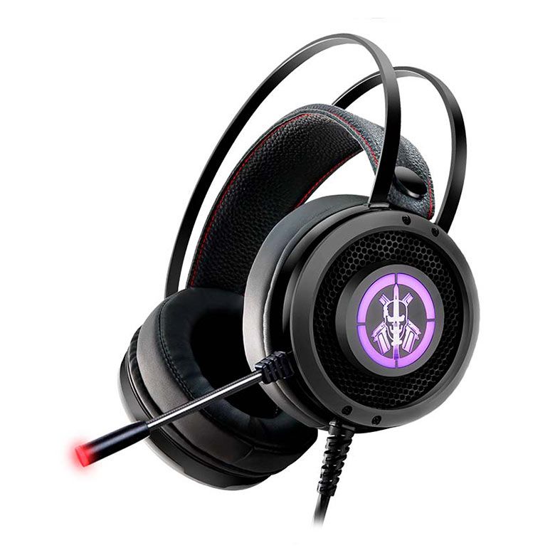 Headset Gamer K-MEX AR50, RGB, Drivers 50mm, Preto, AR5000CS35PPB0X