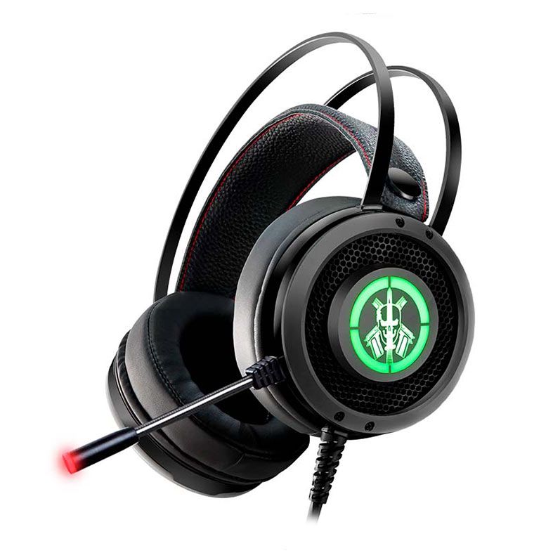 Headset Gamer K-MEX AR50, RGB, Drivers 50mm, Preto, AR5000CS35PPB0X